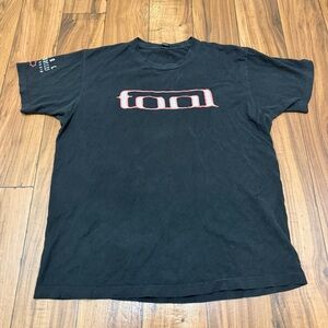 Tool Band Tour Concert T-Shirt Tee Black Men's Large Tultex Y2K 2000’s